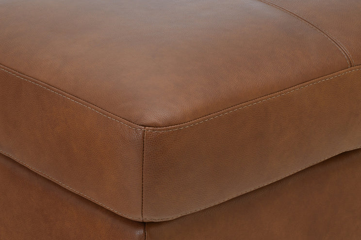Brema Leather Ottoman